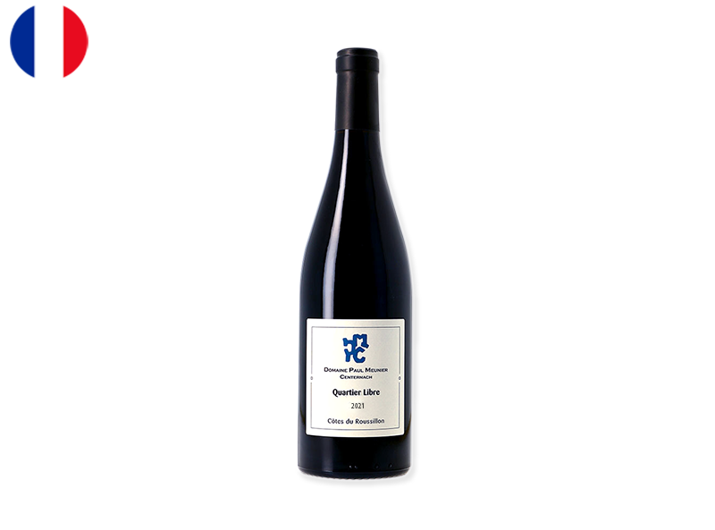 Côtes-du-Roussillon AOC, Quartier Libre, Domaine Paul Meunier-Centernach, 2021