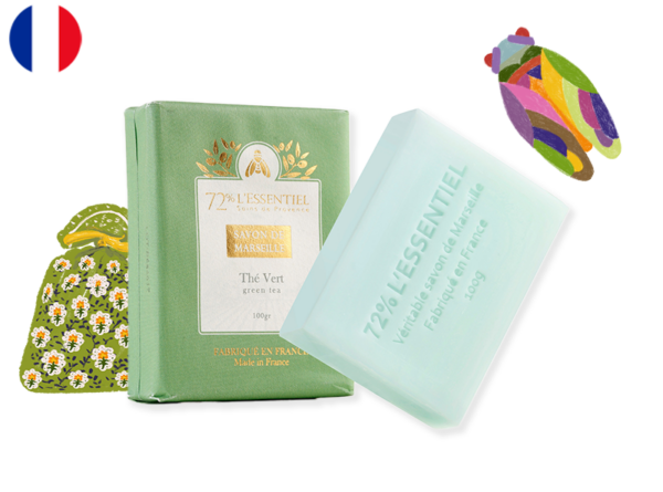 Soap, Green Tea Marseille