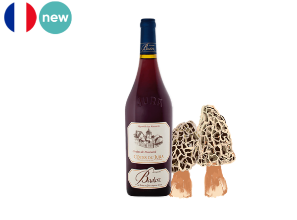 Côtes du Jura AOC, Grains de Poulsard Rubis, Domaine Badoz, 2022