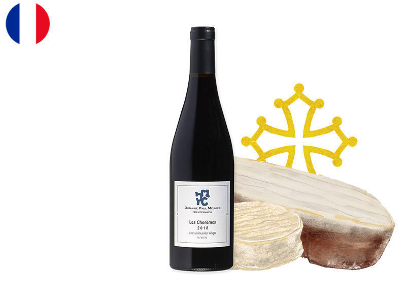 E - Côtes-du-Roussillon AOC, Les Chorèmes, Domaine Paul Meunier-Centernach, 2021