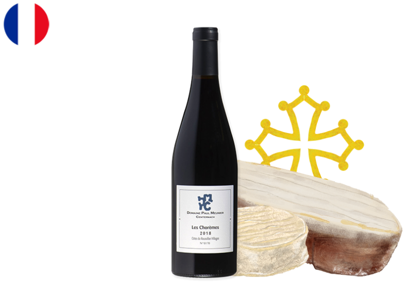 Côtes_du_Roussillon_AOC_Les_Chorèmes_Domaine_Paul_Meunier_Centernach_2018_WREDX82