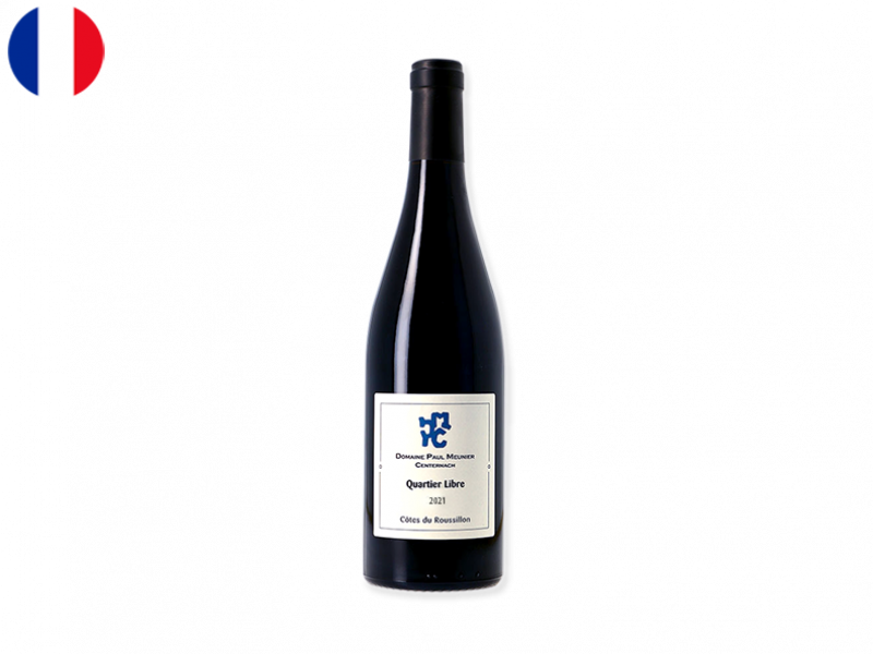 Côtes_du_Roussillon_AOC_Quartier_Libre_Domaine_Paul_Meunier_Centernach_2021_WREDX81